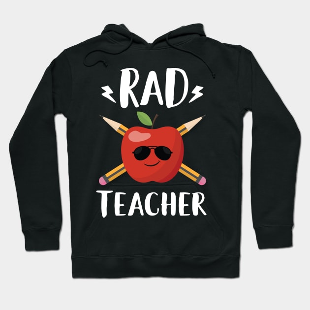 Rad Teacher Hoodie by Eugenex